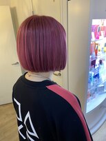 エンリー(ENlee)&nbsp;【川瀬莉穂】ピンクヘア×ボブ
