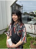 Medium layer インナーカラー ブリーチ ミディアムレイヤー