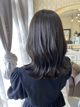 ヘアアンドメイクグラチア(HAIR and MAKE GRATIAE) 【暗髪】オリーブグレージュ★