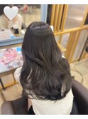 ラベンダーグレージュ/韓国ヘア