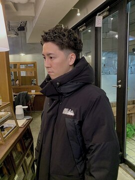 テテコケット(tete coquette) メンズショート×パーマ