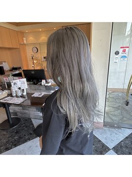 シャンプー ボーイ 宮崎柳丸店(SHAMPOO BOY) ケアブリーチ/ホワイトシルバー