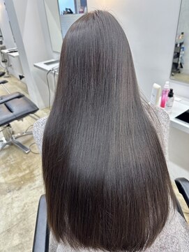 ネイビー(Navy) カラーもストレートも髪質改善