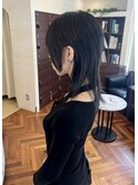 セミロングウルフ