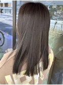 【イルミナカラー】透け感たっぷりオリーブカラー
