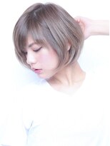 ナチュラルボブ前髪ありイメチェン20代30代40代50代ショートボブ