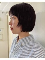 イーズ(e's) 顔まわりレイヤーボブ　【riko】