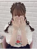 編み込みおさげハートツイン＊まゆ