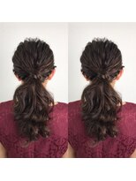 アボックス(abox)&nbsp;ポニーテールロープアレンジ