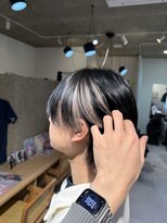 グッドライフヘアー(GOOD LIFE hair)&nbsp;『 デザインカラー×ホワイトベージュインナーカラー 』