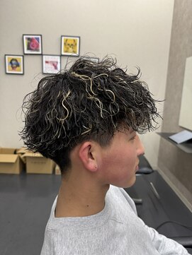 ステレオ 知立店(STEREO) メッシュ×波巻きパーマ　2月