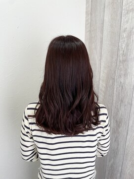 シエル 立川店(CIEL) ワインレッド×ロング【CIEL×maki】