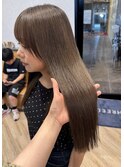 髪質改善、くすみカラー