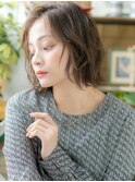 ■外国人風カラーくせ毛風外ハネボブウルフ52-3大宮20代30代40代