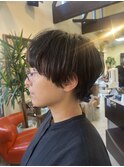 【ISHIKAWA】マッシュ／マッシュショート／黒髪ショート