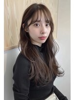 ラナ 新宿(lana)&nbsp;ロング/ブラウン/顔周り/透明感カラー/【lana hair新宿】