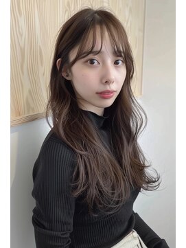 ラナ 新宿(lana) ロング/ブラウン/顔周り/透明感カラー/【lana hair新宿】