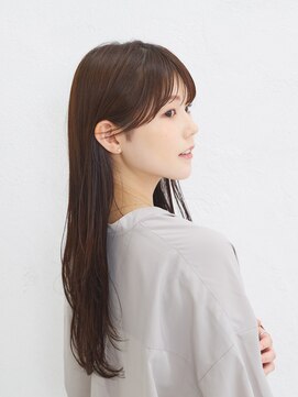ソーエン バイ ヘッドライト 春日店(soen by HEADLIGHT) ロングレイヤー暗めカラーデザインカラーナチュラルブラウン