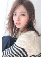 エミタス 柳通り(Emitas.)&nbsp;【和歌山美容室】柔らかベージュカラー（ブリーチなし）