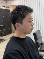 アイヴィー 池袋(IVY)&nbsp;池袋アップバングスパイキーショート◎[池袋メンズ美容室］