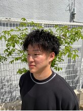ザ ブライト バーバー(The BRIGHT BARBER) ツイストスパイラルパーマ/20代/30代/宮城/仙台/五橋/荒町