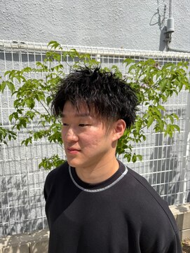 ザ ブライト バーバー(The BRIGHT BARBER) ツイストスパイラルパーマ/20代/30代/宮城/仙台/五橋/荒町
