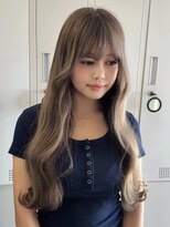 アウラヘアーサロン(aura hair salon) オリーブベージュ