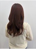 ブリーチなしダブルカラーアプリコットオレンジブラウン韓国