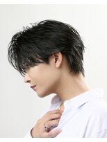 オーシャントーキョー 原宿(OCEAN TOKYO)&nbsp;メンズフェザーパーマニュアンスパーマセンターパート