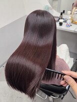 トッカ 茨木(tocca)&nbsp;【tocca茨木　篠原】縮毛矯正後に乾かしただけの本当の艶髪