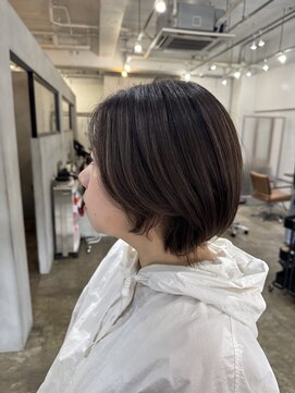 ヘアーワークスヴィクサス 諫早店(HAIR WORKS VIXUS) #白髪ぼかしハイライト