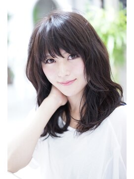 エトネ ヘアーサロン 仙台駅前(eTONe hair salon) 【eTONe】ニュアンスミディアム