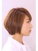 上品シルエットショートボブ
