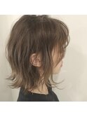 小顔 大人かわいい 耳掛け ショート ボブ グラデーション