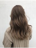 デザインカット、ハイライトベージュ
