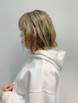 テトヘアー(teto hair) ブロンドベージュ、プラチナブロンド、外国人風