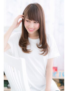 ミック 日暮里店(miq) 計算されたIラインで…大人カッコイイ女性に！b