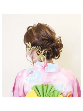 キキ 美容室(KIKI) 浴衣ヘア★
