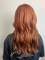 ヘアサロンエムフィス 池袋東口(HAIR SALON M Fe's)&nbsp;ビビッドオレンジカラー