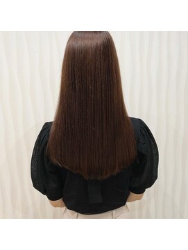 イーラヘアー(ERA HAIR) 婚前ヘアー×カシスレッド×グラデーション プレイングカラー