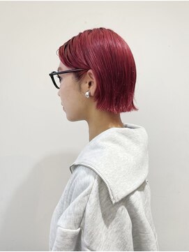 ノーム(norm) ミニボブ/切りっぱなしボブ/赤髪/レッドブラウン
