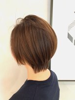 ヘアブランコブランコ 横浜(hair blanco_blanco)&nbsp;ボブルフ/艶ボルドー/こなれハイトーン/プレミアムカラー[横浜]