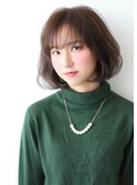 【ING】30代40代50代大人可愛いボブ×シースルーバング♪