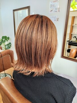 ヘアリゾートハピネス 外ハネボブ☆