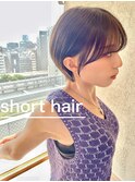 ［岩井style］20代30代40代耳掛けショートヘア