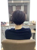小顔補正立体カット