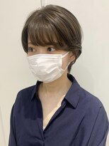 ネオヘアー 曳舟店(NEO Hair)&nbsp;くびれショート/透明感ベージュ/曳舟