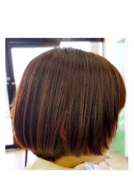 ヘアー リ ミックス(HAIR Re-MIX) 【ブログ投函日 2021/3/28】丸みショート‥耳かけスタイル♪