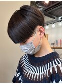 黒髪マッシュナチュラルマッシュメンズヘア韓国ツーブロック