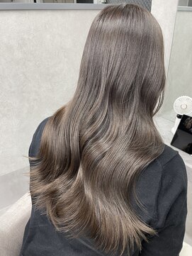 ランド 千葉(land) 髪質改善/ブリーチなしカラー/オリーブカラー/小顔ヘア